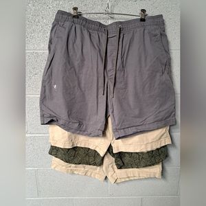 4 pair mens SZ 36-38 chino shorts